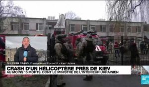 Crash d'un hélicoptère près de Kiev : les causes toujours inconnues, une enquête a été ouverte