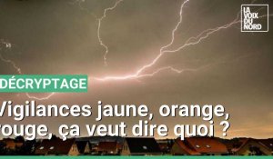 Météo : Vigilances jaune, orange, rouge, ça veut dire quoi ?