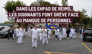 Dans les Ehpad de Reims, les soignants font grève face au manque de personnel