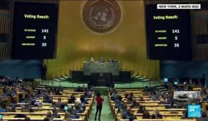 Assemblée générale de l'ONU : vote d'un texte condamnant les annexions russes