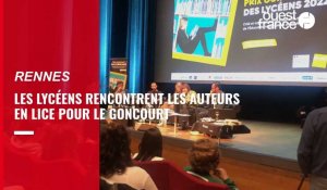 A Rennes, les lycéens à la rencontre des auteurs en lice pour le Goncourt
