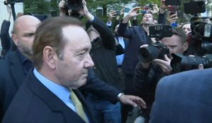 USA: jugé non coupable d'attouchements sexuels, Kevin Spacey quitte le tribunal