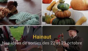 Hainaut : nos idées de sorties pour les 22 et 23 octobre