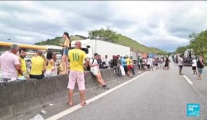 Brésil : axes routiers bloqués par des manifestants pro-Bolsonaro