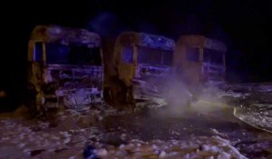 Incendie à Nielles-lès-Bléquin : trois camions carbonisés