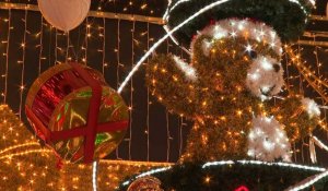 En France, des illuminations de Noël encore plus sobres cette année