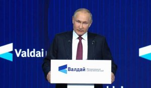 La Russie défend son "droit à exister" face à l'Occident, selon Poutine