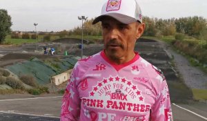 La pink panther du BMX, double champion du monde, était de passage à Fleurbaix