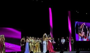 Annonce des gagnantes lors de la soirée d'élection de Miss Nord Pas-de-Calais le 15 octobre