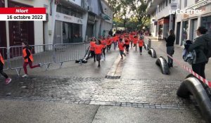 VIDÉO. Coulée verte à Niort :  les courses des jeunes donnent le " la " de la journée
