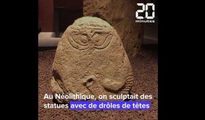 Montpellier: Au Néolithique, on sculptait des statues avec de drôles de têtes
