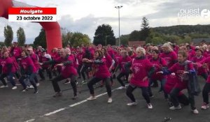 VIDÉO. À Houlgate, plus de 600 marcheurs et  amateurs de course à pied réunis pour Octobre rose 