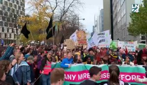 Des milliers de manifestants à Bruxelles pour une nouvelle Marche pour le climat