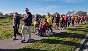 L'association Opale Ladies organisait une marche rose dimanche 9  octobre 2022 à Calais