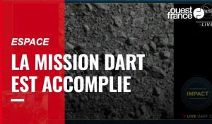 VIDÉO. Espace : la mission Dart a réussi à dévier l’astéroïde de sa trajectoire