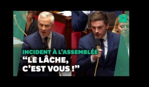 Le député RN Alexandre Loubet qualifie de « lâche » Bruno Le Maire, qui réclame des excuses