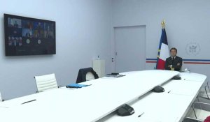 Frappes russes en Ukraine : Macron assiste à un sommet virtuel d'urgence du G7