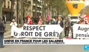 Grèves en France : "le cortège est en cours de formation Place d'Italie"