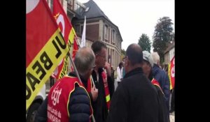 Manifestation à Beauvais, mardi 18 octobre 2022