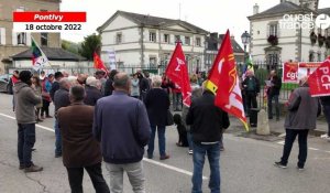 VIDÉO. À Pontivy, un peu moins de 100 manifestants pour une hausse des salaires