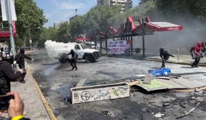 Chili: heurts pour la commémoration du soulèvement social de 2019