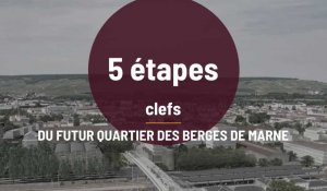 5 étapes clefs du futur quartier des Berges de la Marne