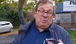 Hazebrouck : Jean-Paul Cotte, président de la Croix-Rouge d'Hazebrouck, s'exprime après le sinistre.