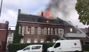 Les locaux de la Croix-Rouge ravagés par un incendie