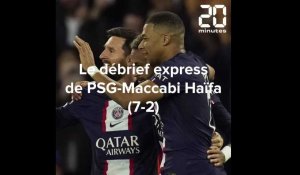 Ligue des champions: Le débrief express de PSG-Maccabi Haïfa (7-2)