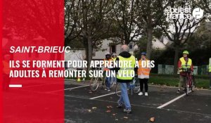 VIDÉO. A Saint-Brieuc, des formations pour apprendre aux adultes à faire du vélo