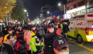 Une bousculade fait plus de 150 morts à Séoul pendant une fête d'Halloween