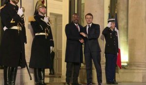 Macron acceuille le Premier ministre éthiopien à l'Elysée