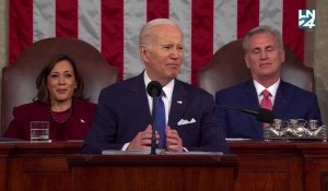 Au Congrès, Biden appelle à l'unité devant un bloc trumpiste chahuteur
