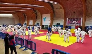 Une centaine de judokas rassemblés à Tergnier