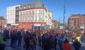Troisième mobilisation à Dunkerque contre la réforme des retraites