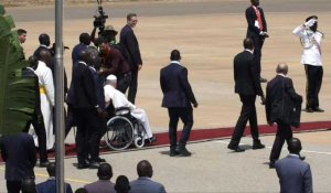 Le pape François quitte le Soudan du Sud