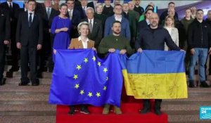 Sommet UE-Ukraine à Kiev : en pleine guerre, l'adhésion à l'UE en ligne de mire