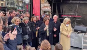 Un bain de foule pour Brigitte Macron et Didier Deschamps à Lille
