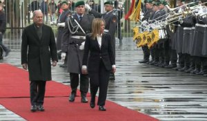 Allemagne : Olaf Scholz accueille la Première ministre italienne Giorgia Meloni