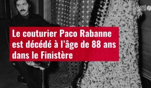 VIDÉO. Le couturier Paco Rabanne est décédé à l’âge de 88 ans dans le Finistère