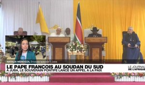 Au Soudan du Sud, le pape François lance un appel à la paix