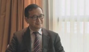 Sam Rainsy, opposant cambodgien