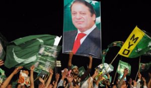 L'ancien Premier ministre Nawaz Sharif revendique la victoire aux législatives