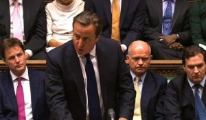 Syrie: Cameron pas "100%" sûr des responsabilités