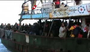 Italie: 254 migrants syriens et égyptiens secourus