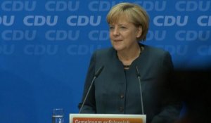 Merkel "ouverte" pour discuter avec les sociaux démocrates
