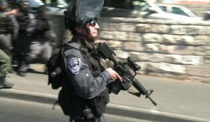 Jérusalem: incidents aux abords de la vieille ville