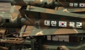 Corée du Sud: parade militaire pour les 65 ans des forces armées