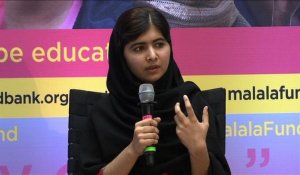 Malala veut faire de l'éducation une priorité