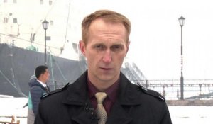 Russie: le bateau de Greenpeace endommagé est immobilisé